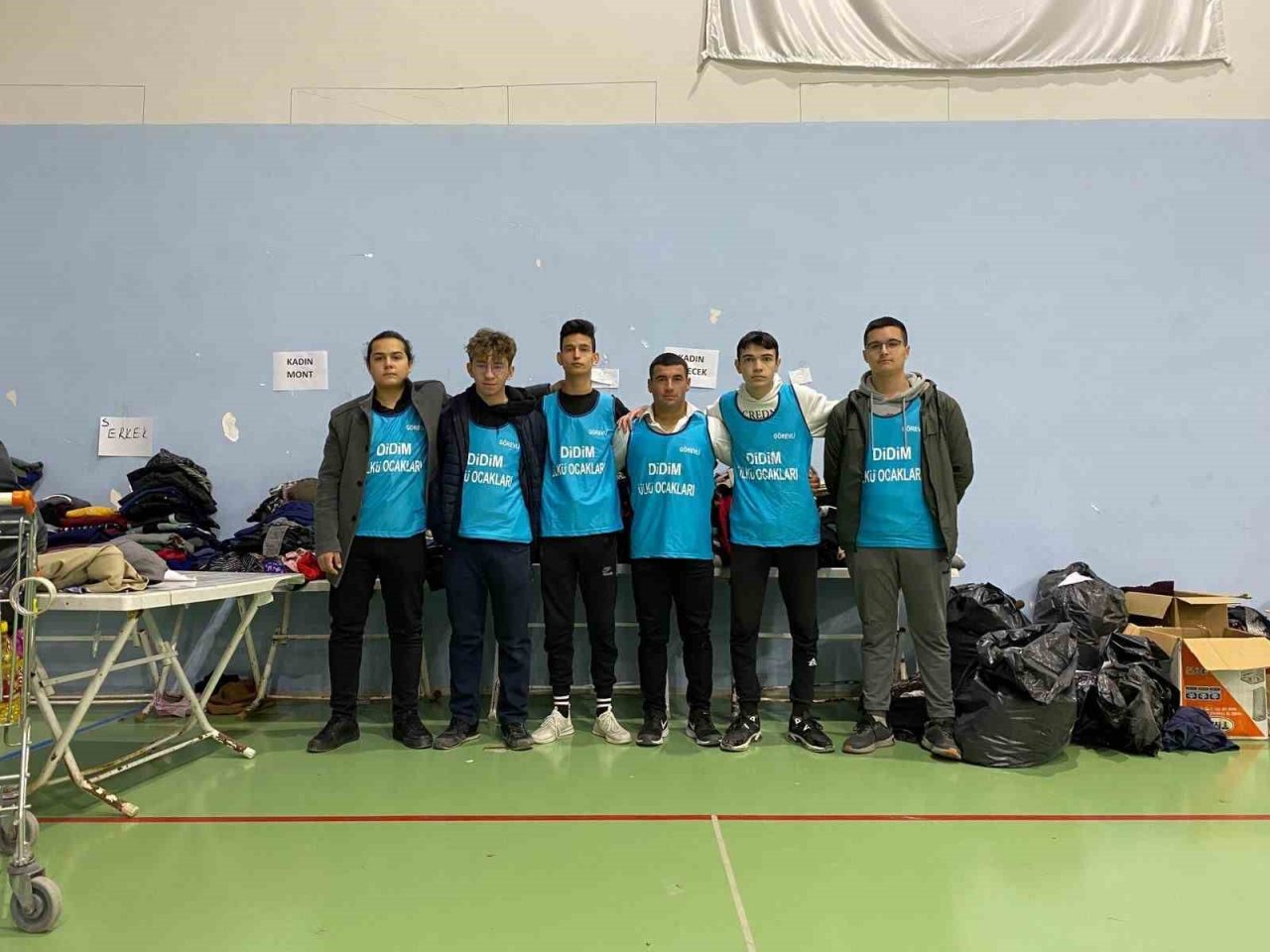 Aydın Ülkü Ocakları 4 tır yardım ve 1128 gençle deprem için çalıştı