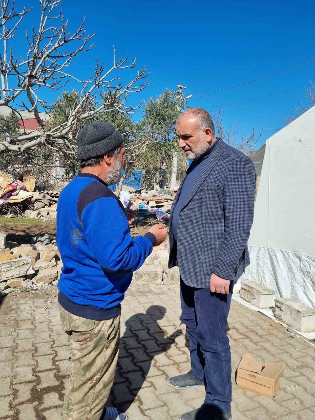 Başkan Sandıkçı: “Yaraları birlikte saracağız”