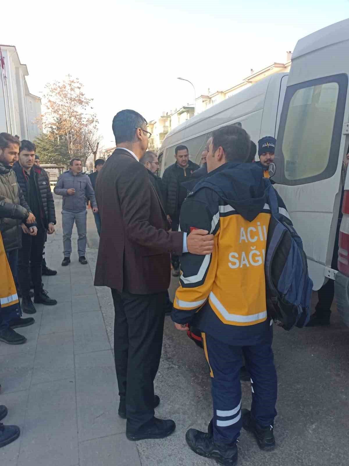 Afet bölgesine giden ilk sağlık ekipleri geri döndü