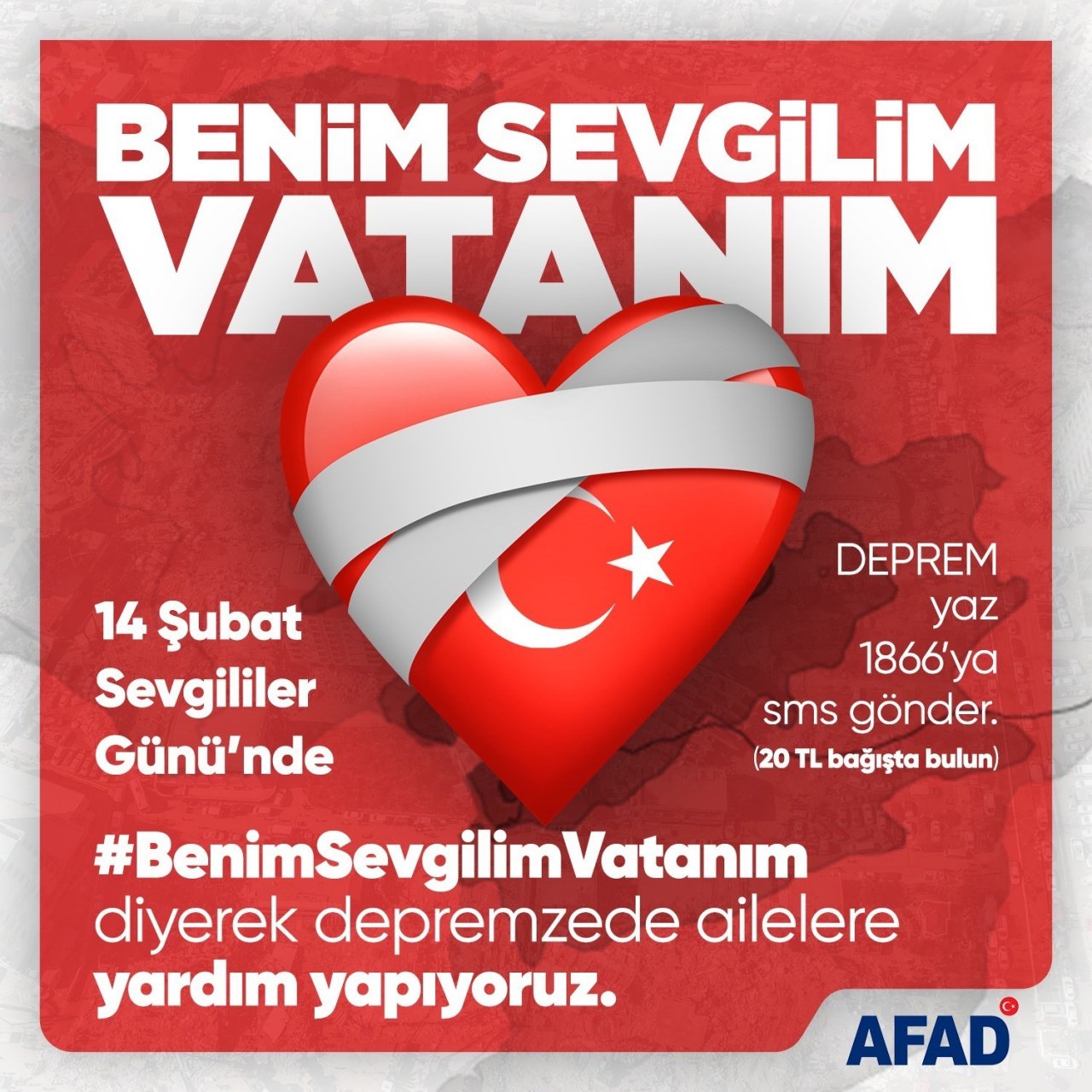 14 Şubat’ı Depreme Yönlendiren Kampanya Tuttu