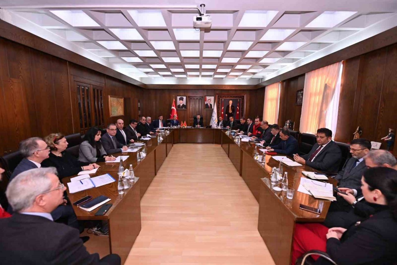 Aydın’da Deprem Koordinasyon Toplantısı yapıldı