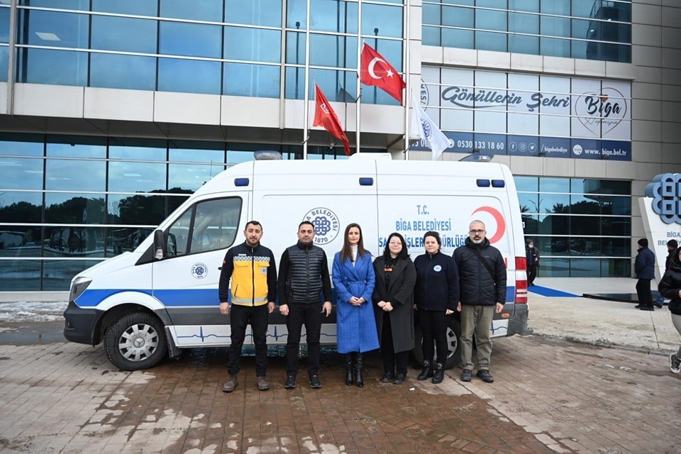 Biga’nın yardımları ulaşmaya devam Ediyor