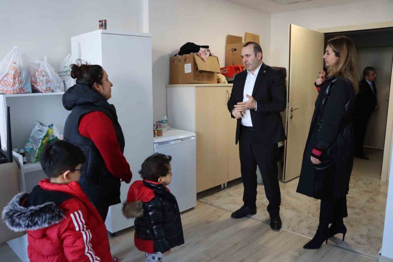 Yalova’daki KYK yurtlarında depremzedeler ağırlanıyor