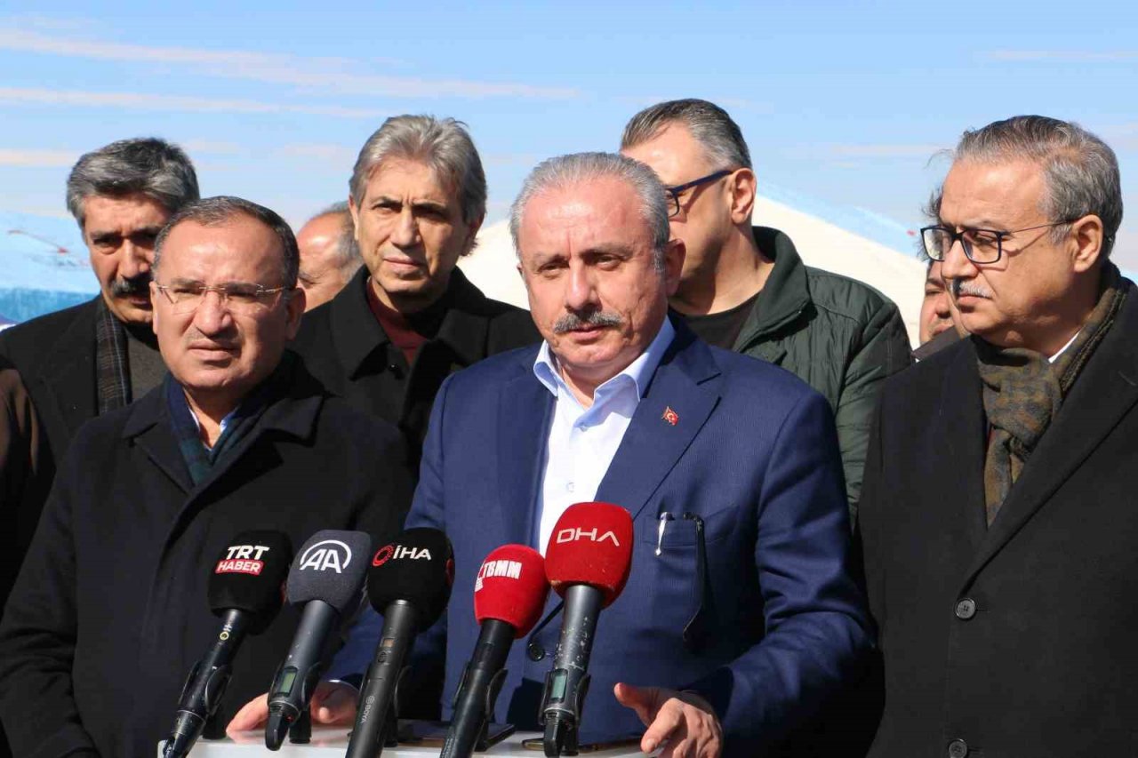 Meclis Başkanı Mustafa Şentop Diyarbakır’da konuştu