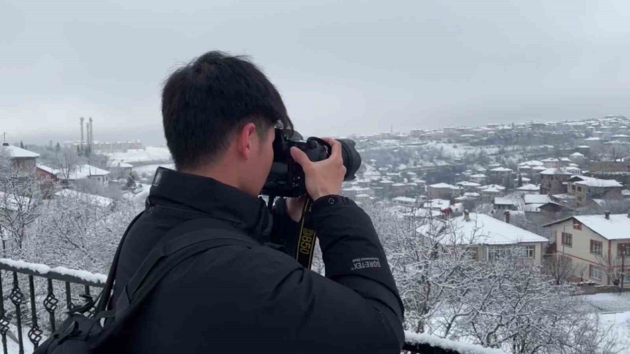 Safranbolu karla kaplandı