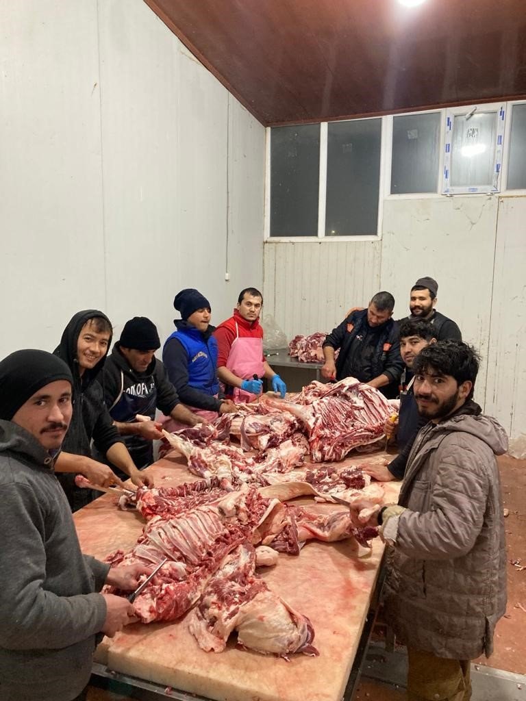 Çanakkale’den deprem bölgesine 4 bin 150 kilogram et gönderildi