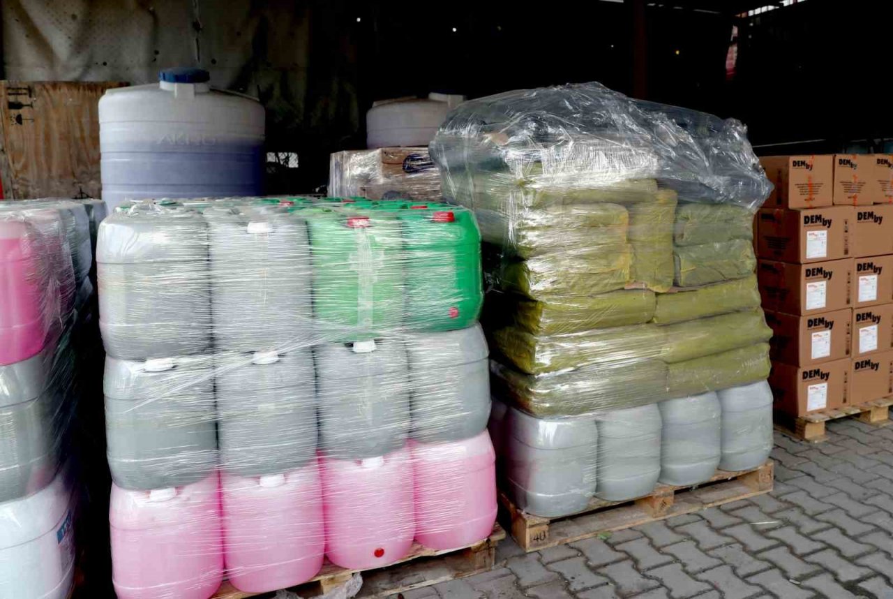 Hijyen ve temizlik malzemeleri deprem bölgelerine sevk ediliyor