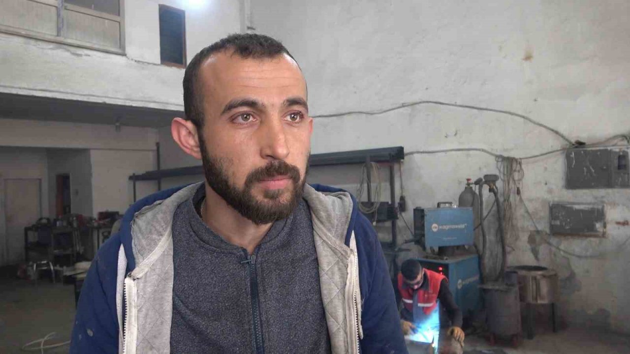 Gümüşhane’de sanayi esnafı depremzedeler için soba üretmeye başladı