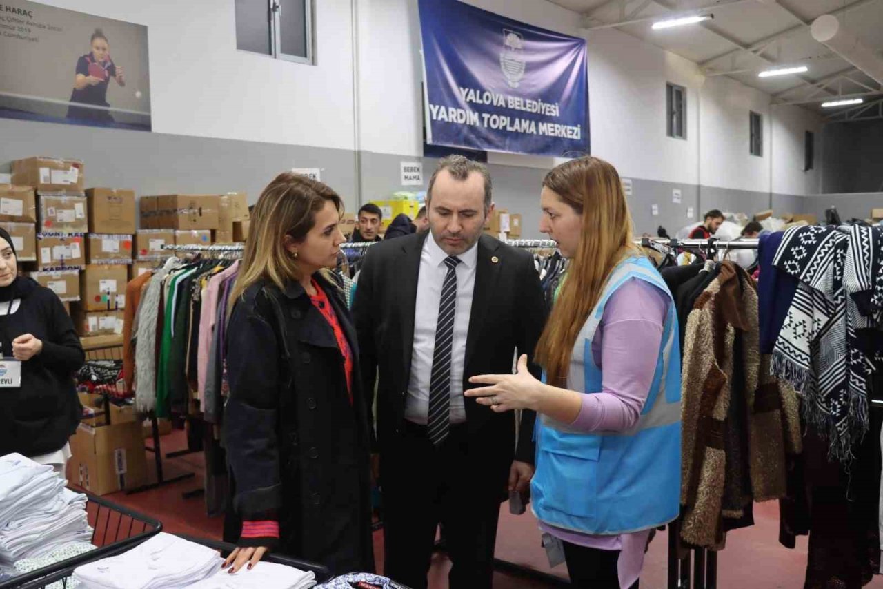 Yalova’daki sosyal markette ihtiyaç listesi güncellendi