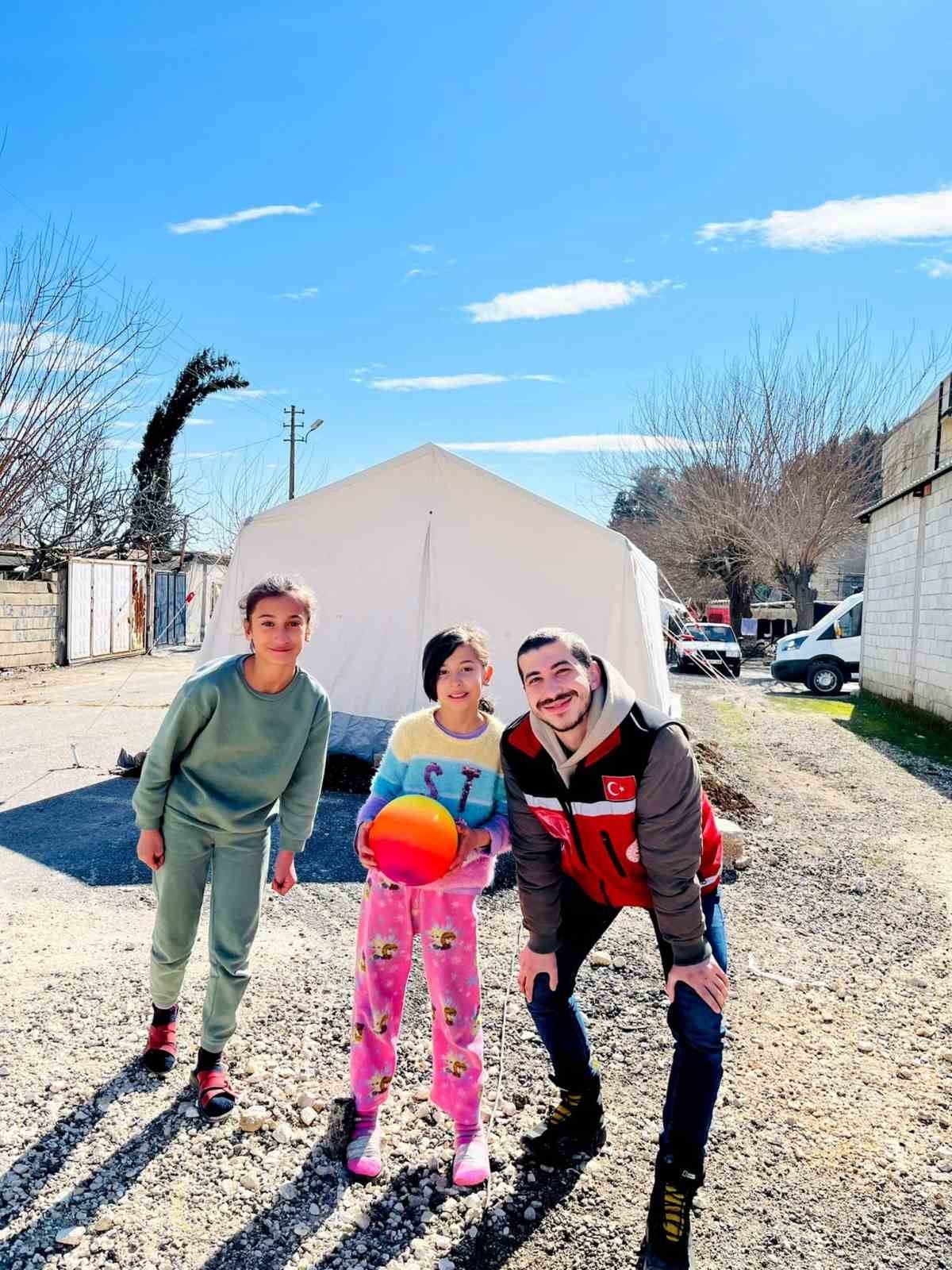 Balıkesir’den Adıyaman’a psikososyal destek