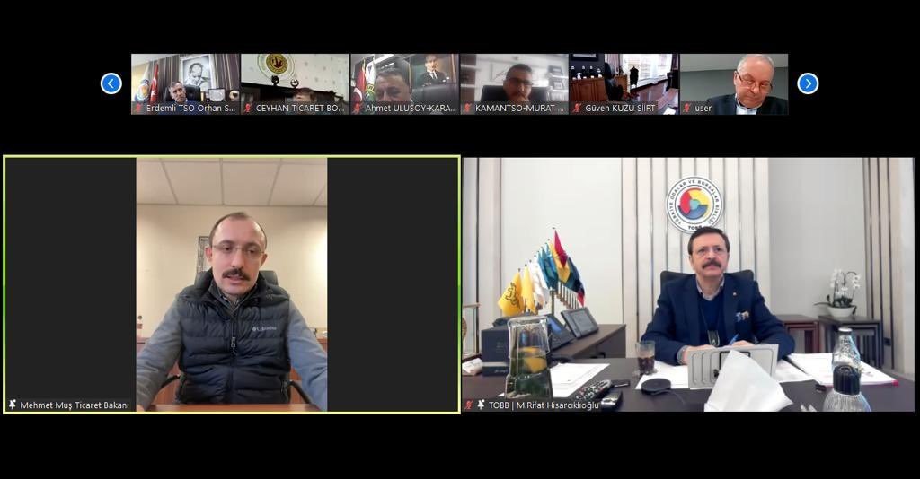 KUTO Başkanı Akdoğan,TOBB Deprem İstişare Toplantısı’na Katıldı