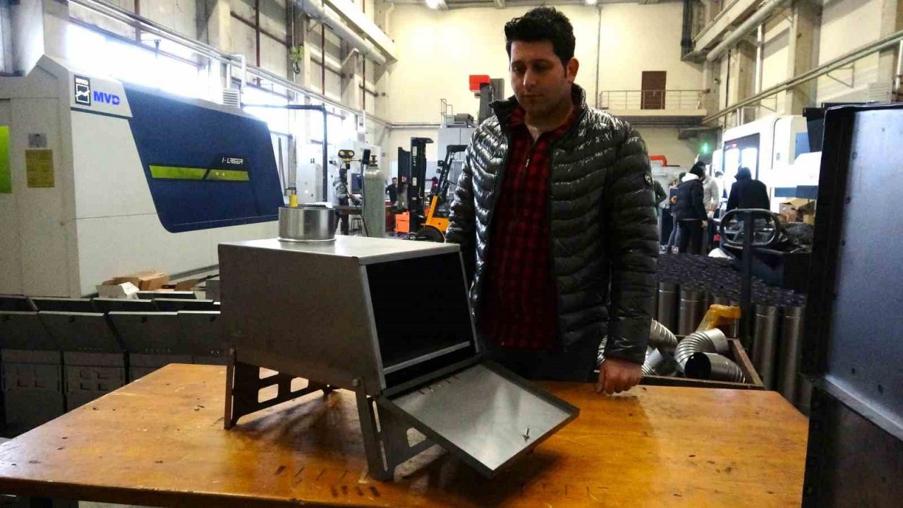 Çadır kentleri ısıtmak için hummalı çalışma