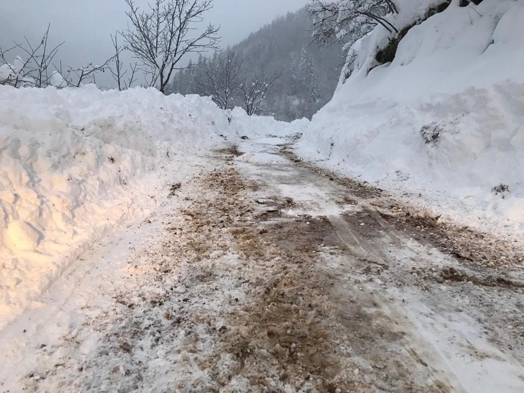 Doğu Karadeniz’de 759 köy ve mahalle yoluna ulaşım sağlanamıyor