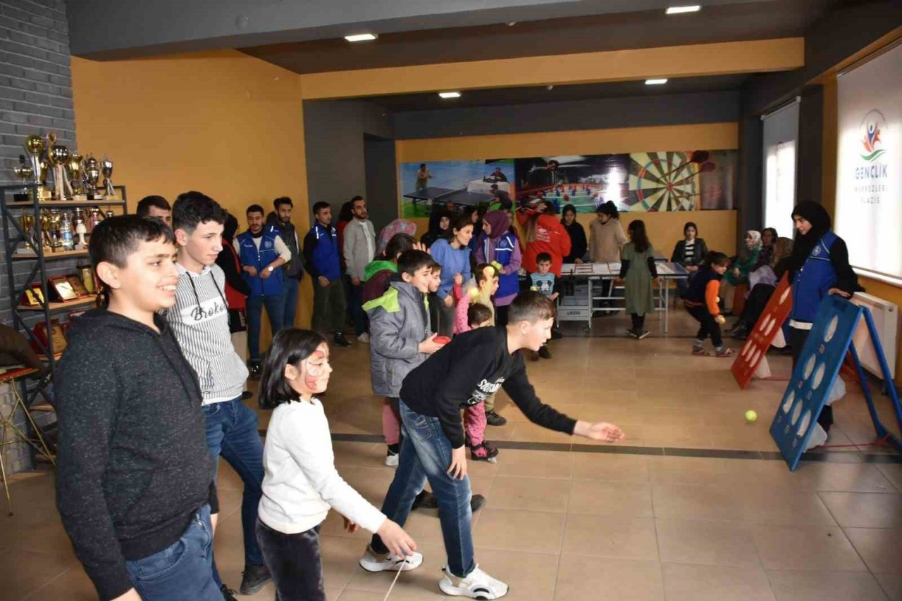 Elazığ GSİM’den depremzede çocuklara psikososyal destek