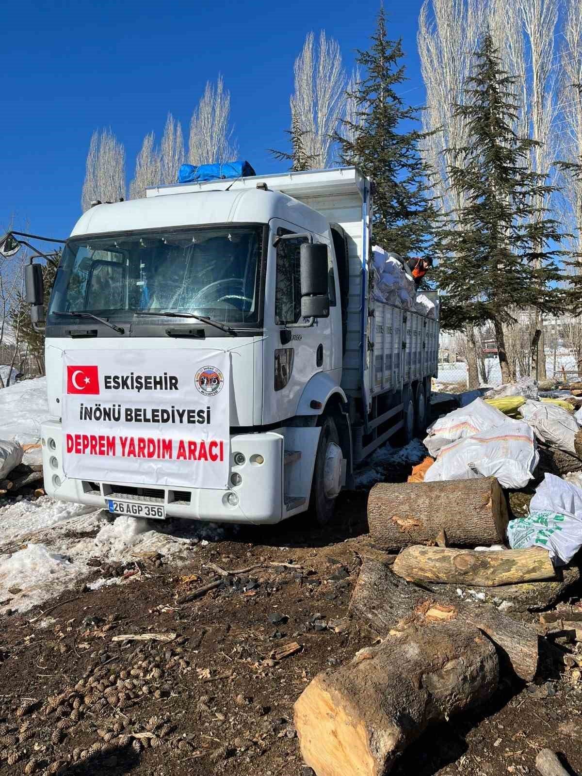 İnönü Belediyesi deprem yaralarını sarmaya devam ediyor