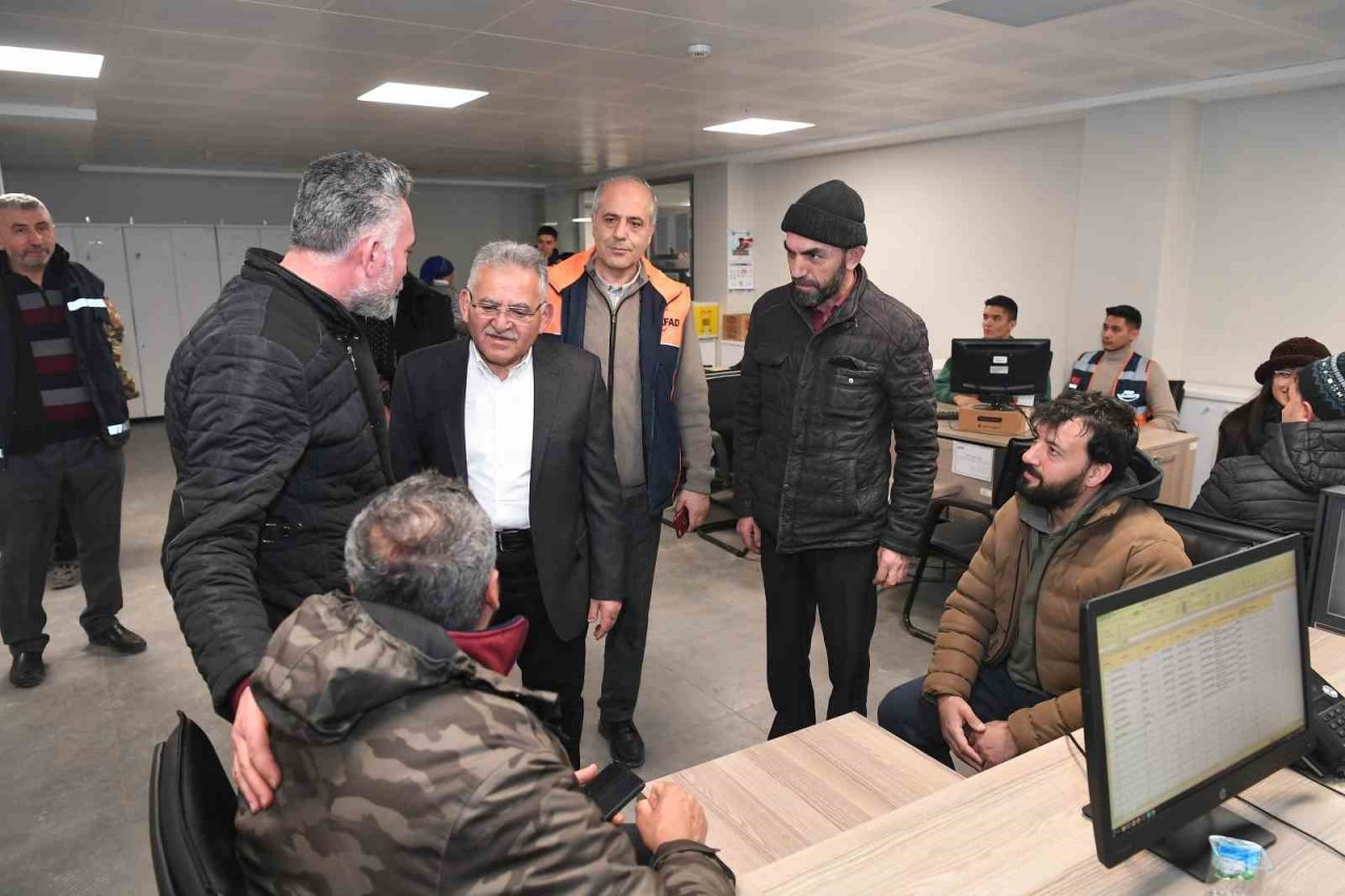 Başkan Büyükılıç’tan AFAD gönüllülerine teşekkür