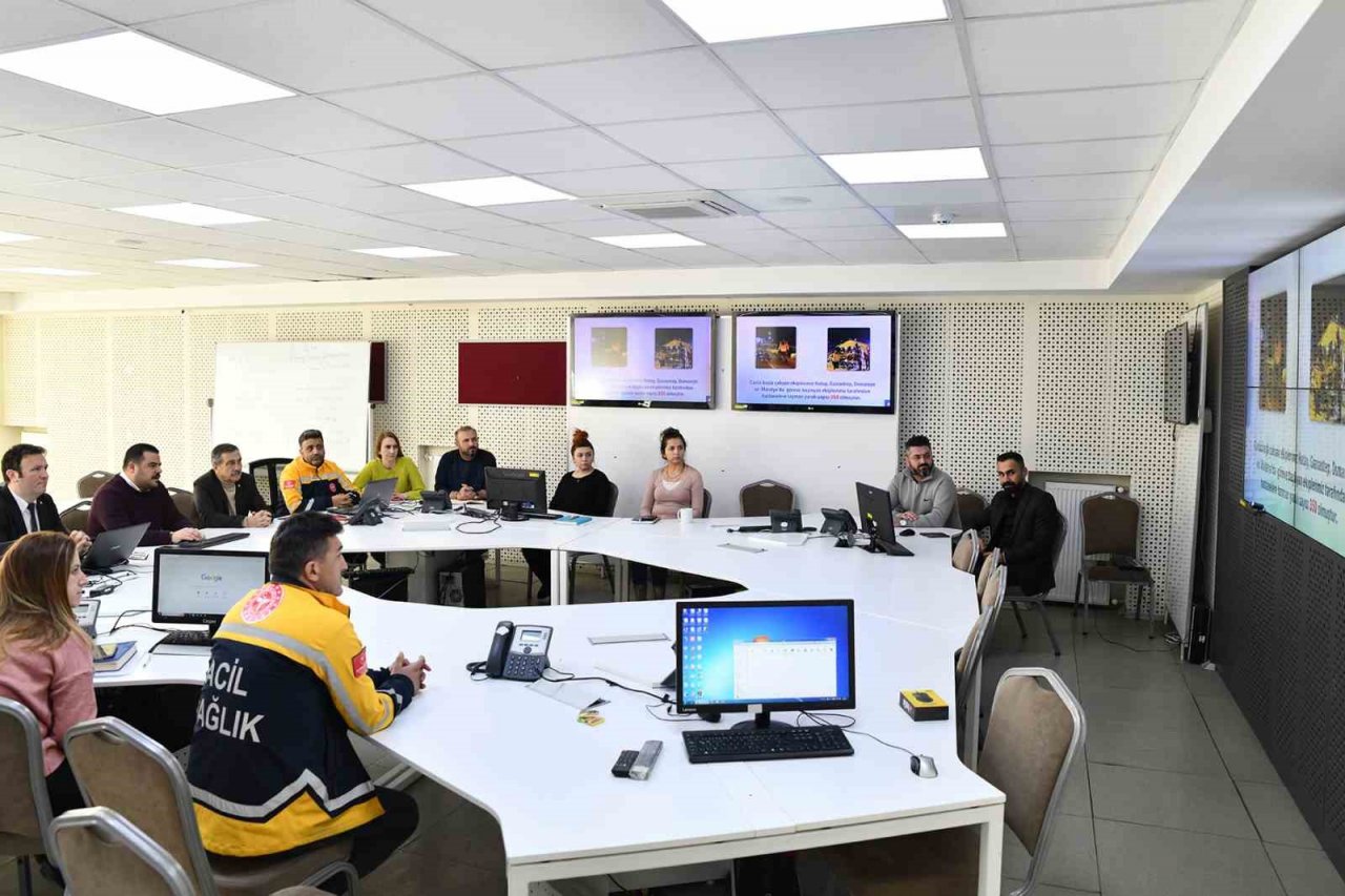 Başkan Ataç çalışmalar hakkında bilgi aldı