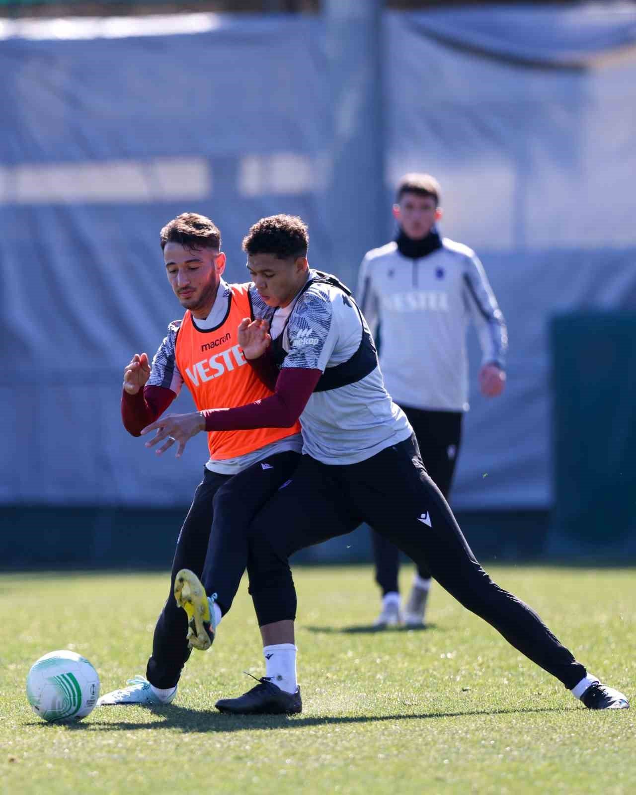 Trabzonspor, Basel ile oynayacağı rövanş karşılaşmasının hazırlıklarına başladı