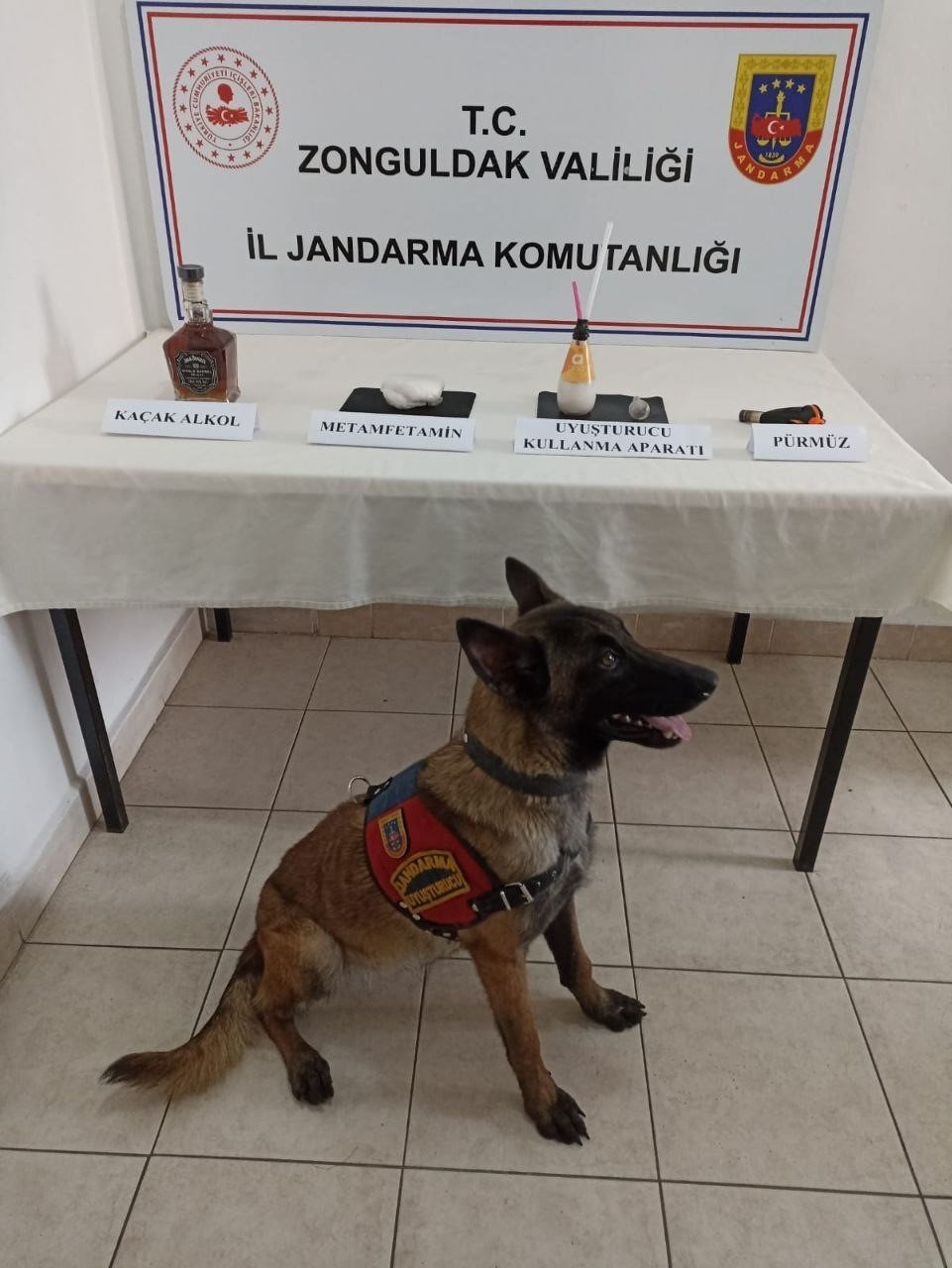 Zonguldak’ta uyuşturucu madde ve kaçak alkol ele geçirildi: 1 tutuklu