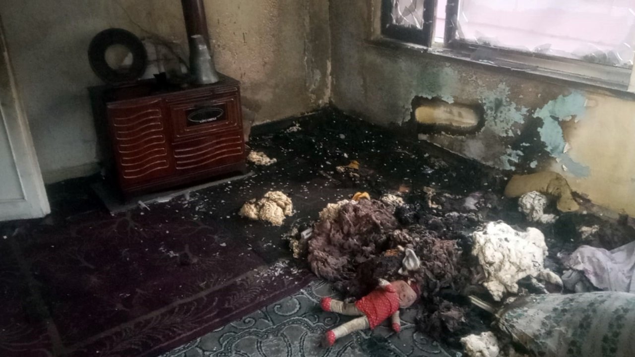 Sakarya’da ev yangını