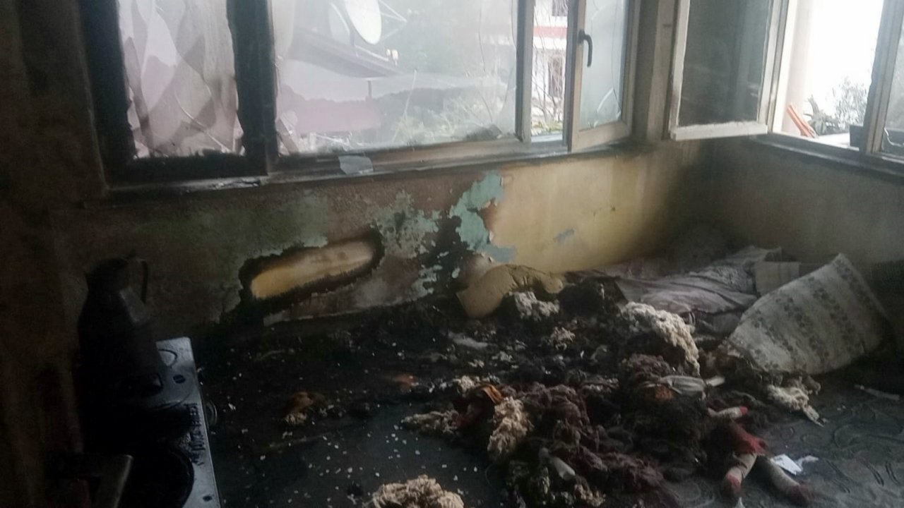 Sakarya’da ev yangını