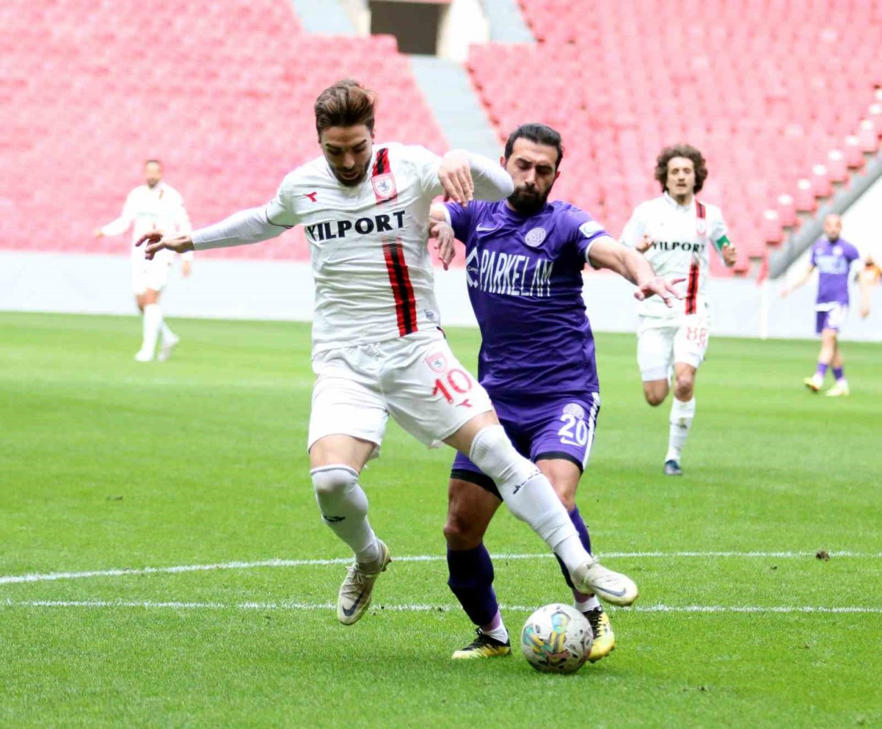 Samsunspor ile 52 Orduspor FK, depremzedeler için karşılaştı