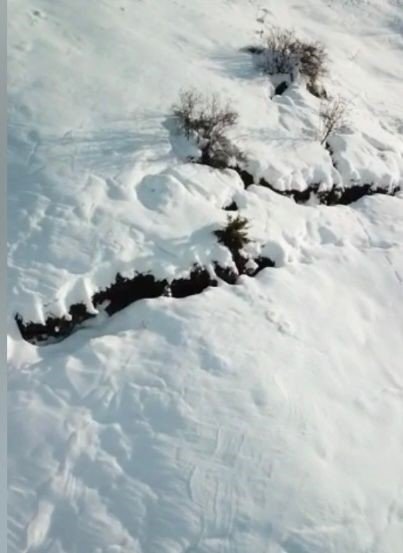 Deprem Berit Dağı’nda da yarılmalara neden oldu