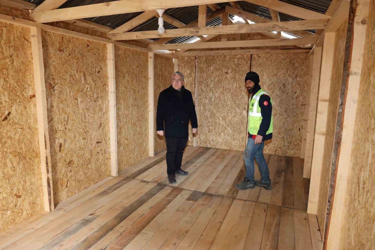 Doğanşehir’e ahşap konteynerler kuruluyor