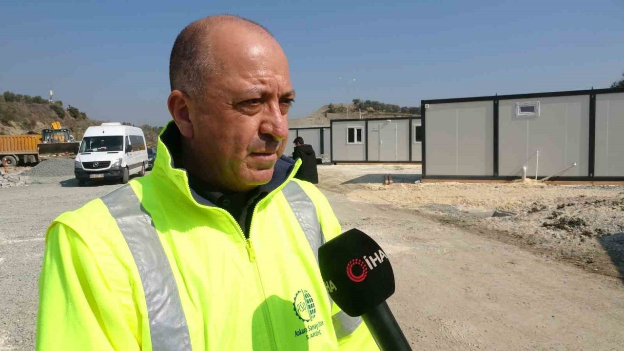 Ankara Sanayi Odası Hatay’da bin 500 kişilik yaşam merkezi kurdu