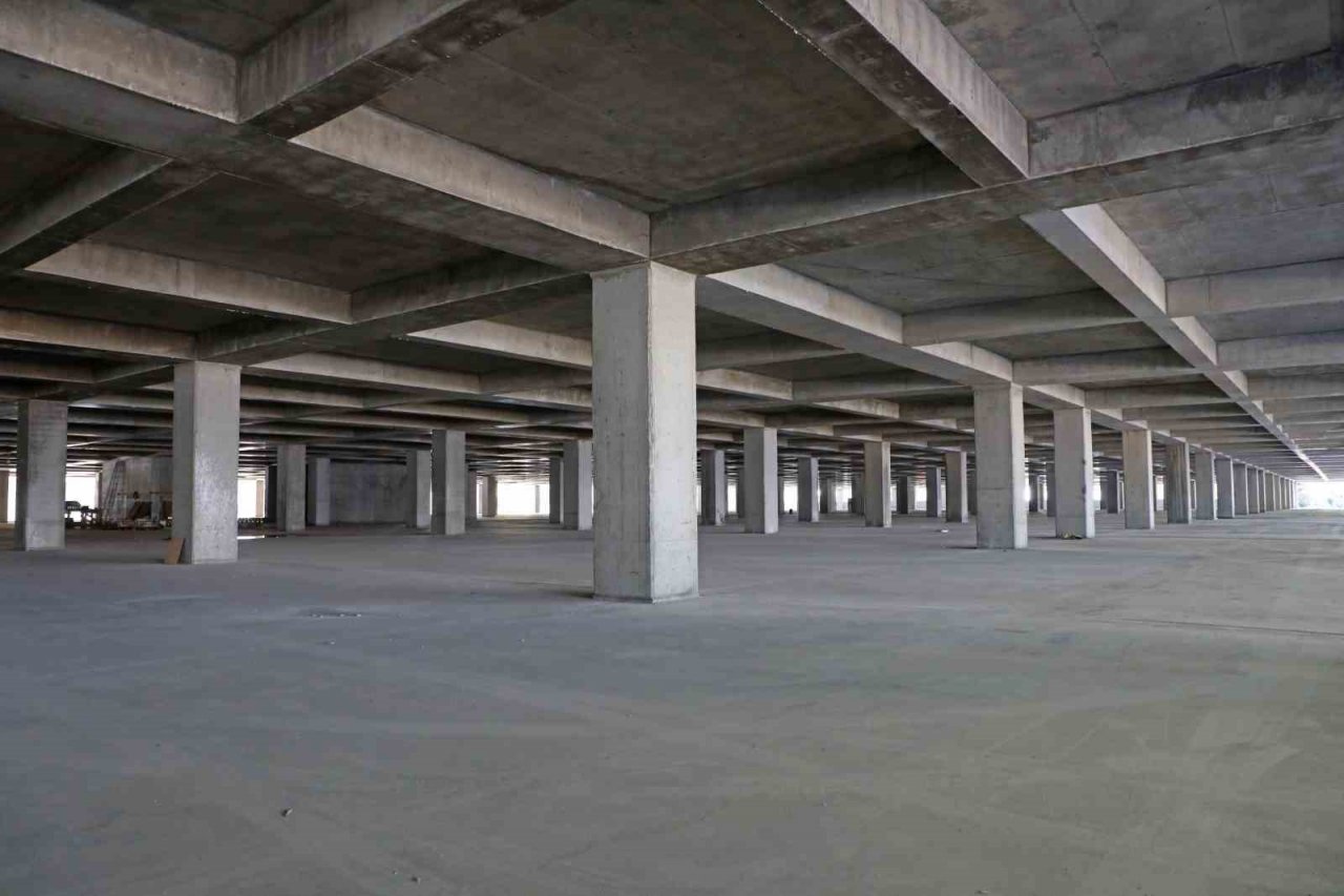 Akdeniz Üniversitesi Katlı Otoparkı’nda betonarme imalatı tamamlandı