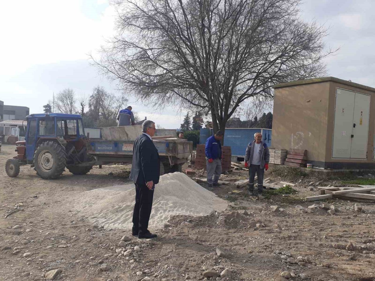 Çamyuva kapalı pazar yerinde sona doğru