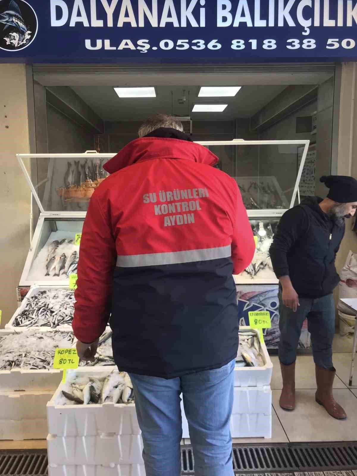 Didim’de balık satış noktaları denetlendi