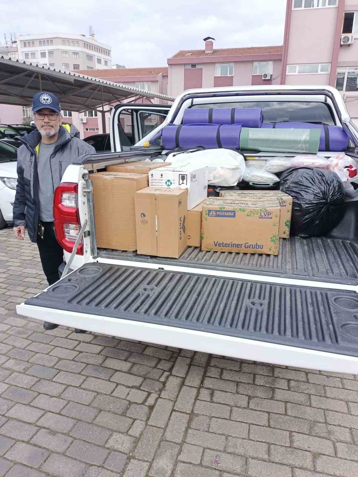 Aydın İl Tarım ve Orman Müdürlüğü, beşinci ekibini de deprem bölgesine gönderdi