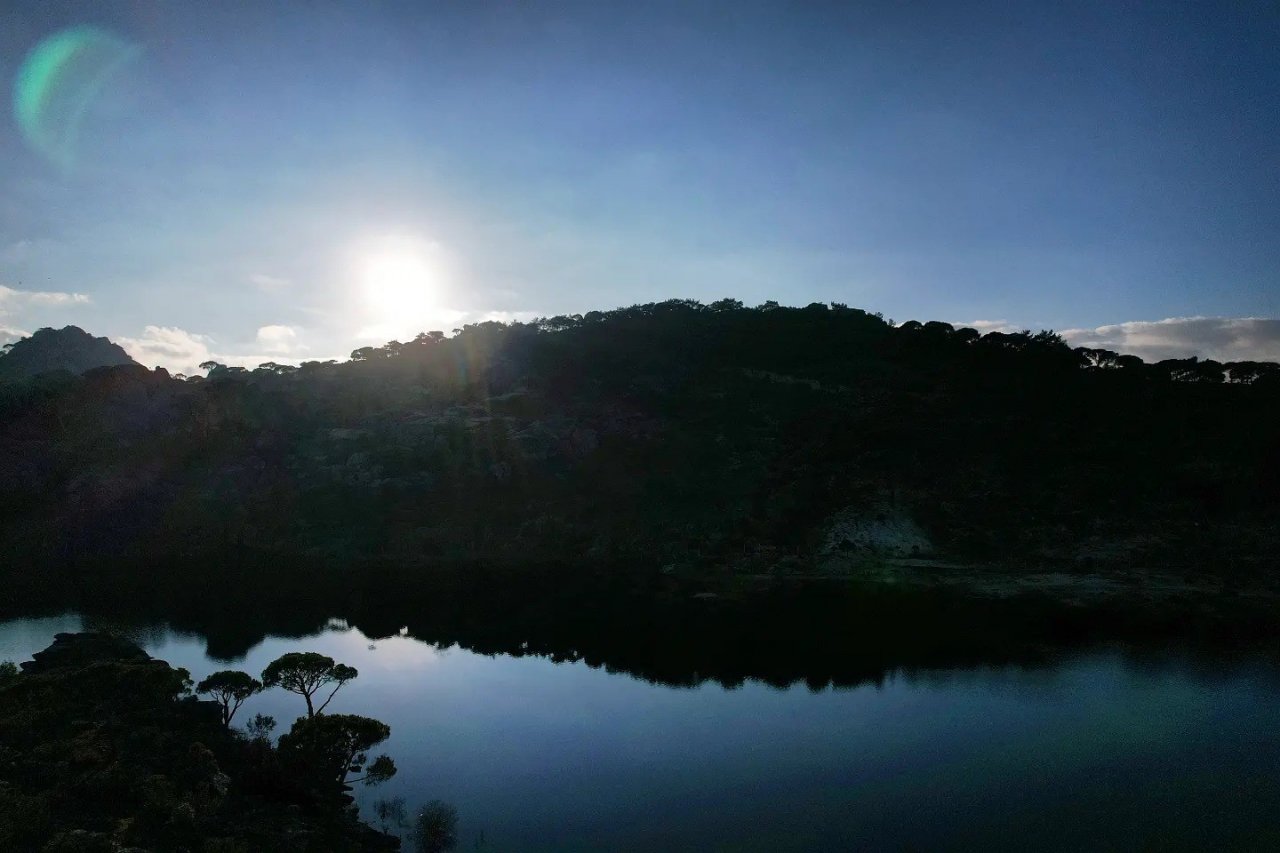 Çavdar Göleti’nde iki mevsim bir arada