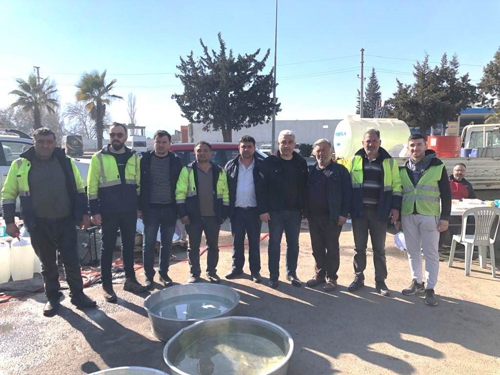 Başkan Çalışkan, deprem bölgesinde