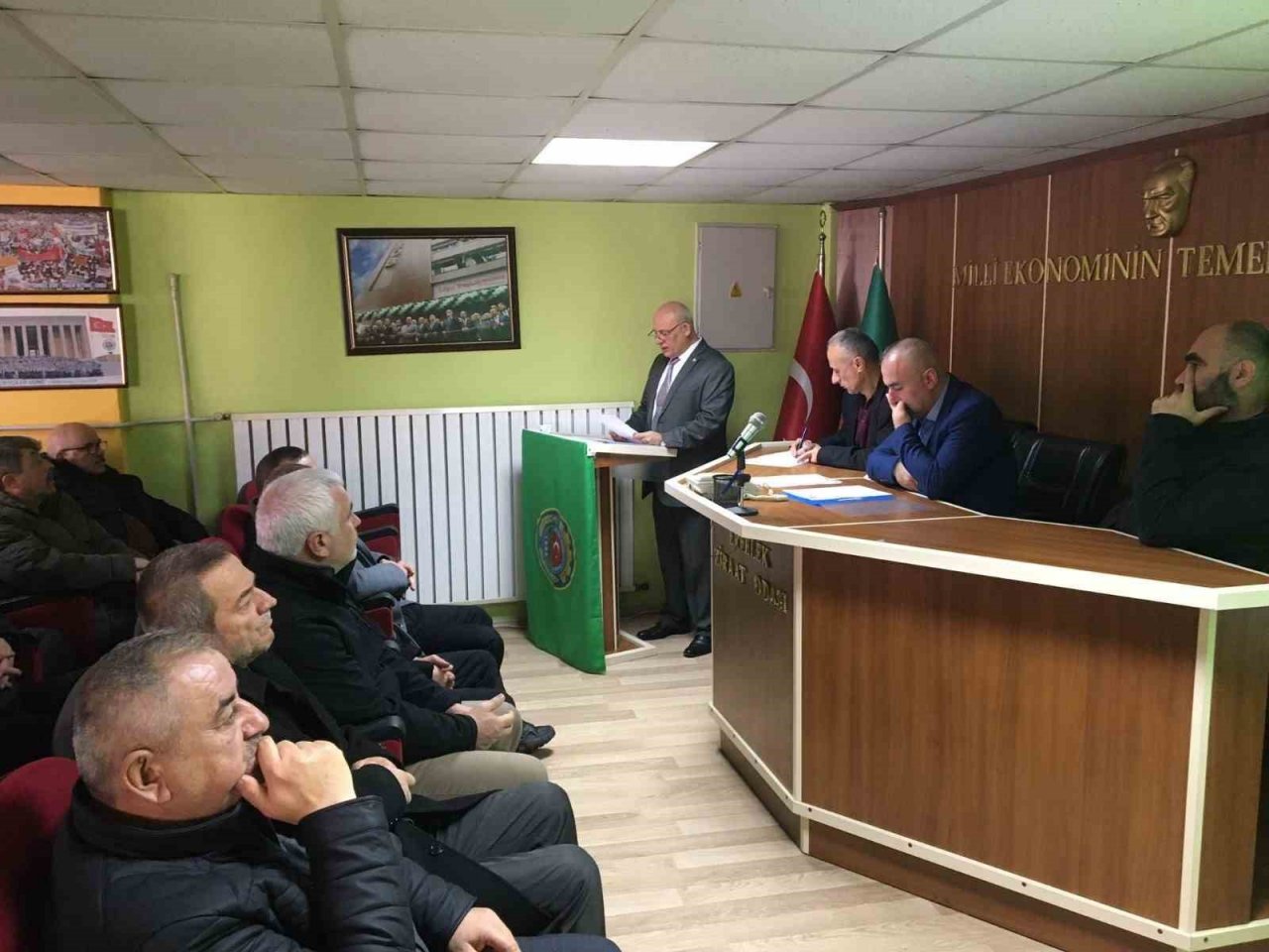 Erfelek Ziraat Odası’nda başkan değişmedi
