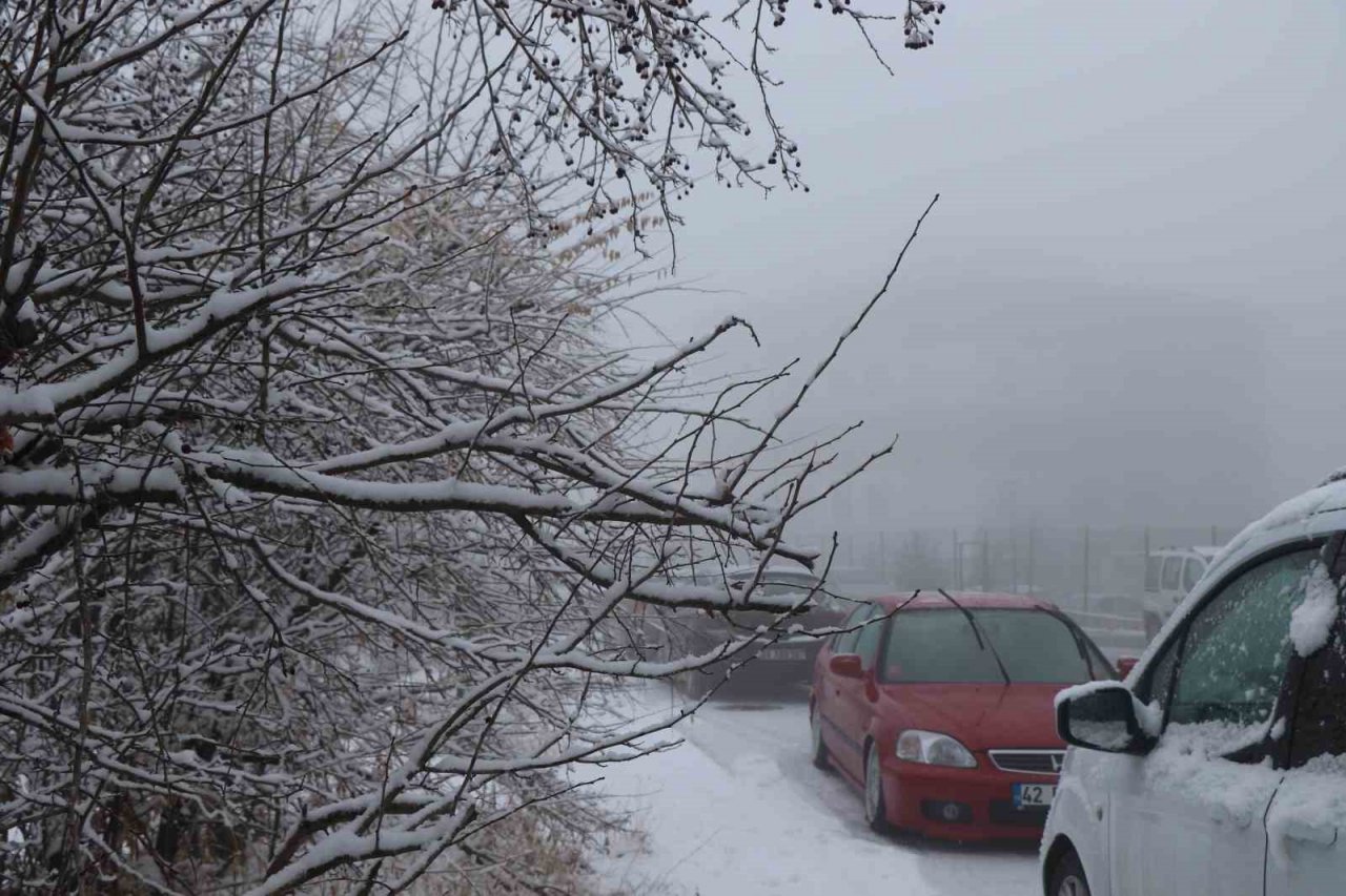 Erzincan’da sis, kar ve soğuk hava etkili oldu
