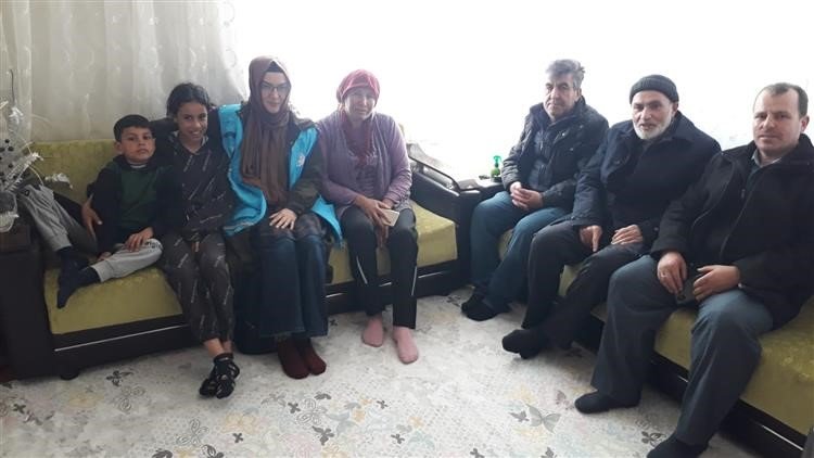 Bozdoğan’a gelen depremzedelere manevi destek