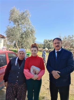 Bozdoğan’a gelen depremzedelere manevi destek