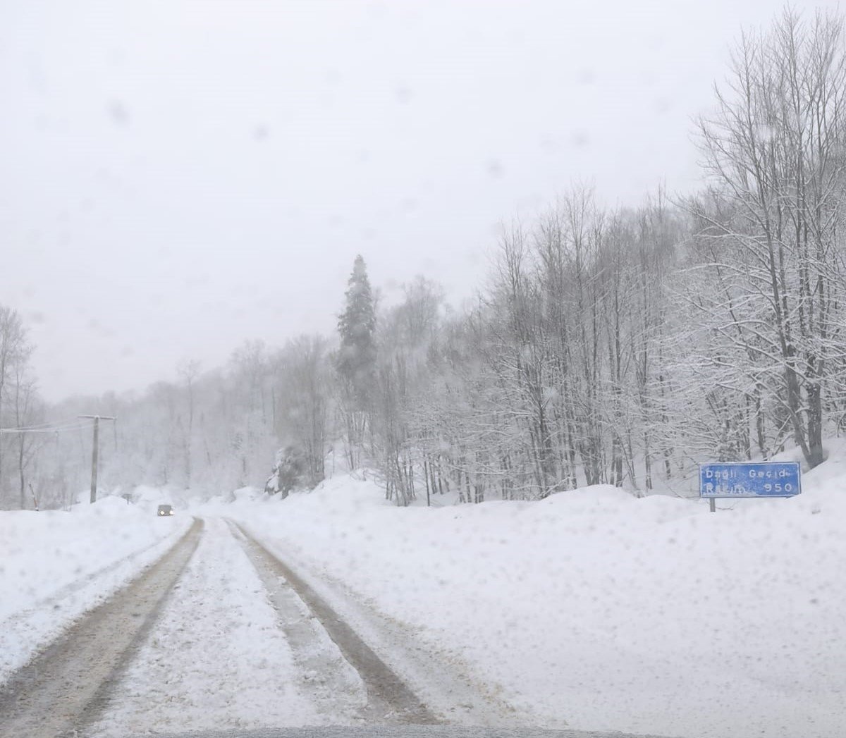 Kastamonu’da kar yağışı etkili oluyor