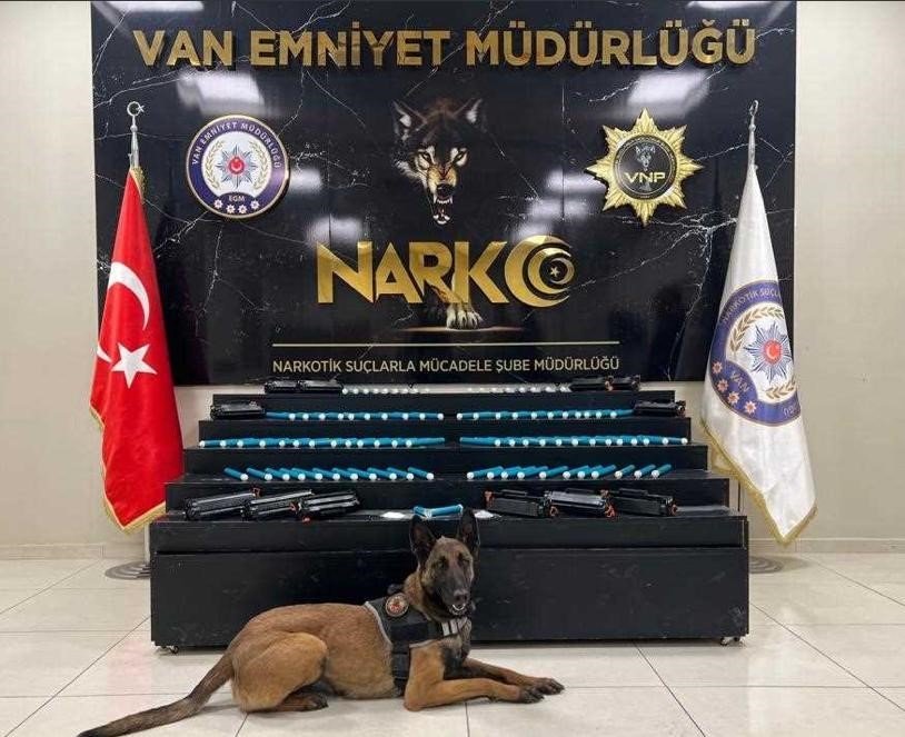 Van’da 56 kilo uyuşturucu ele geçirildi