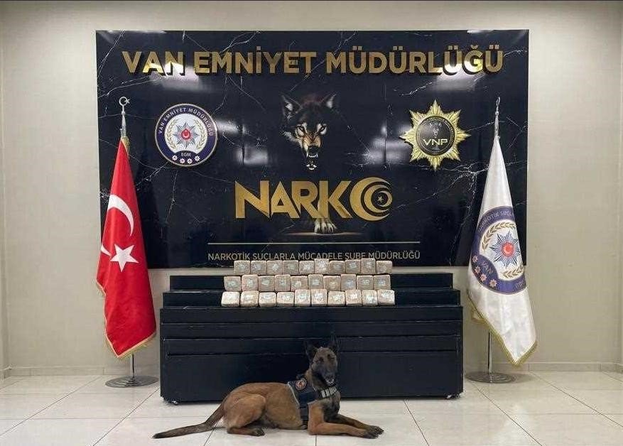 Van’da 56 kilo uyuşturucu ele geçirildi