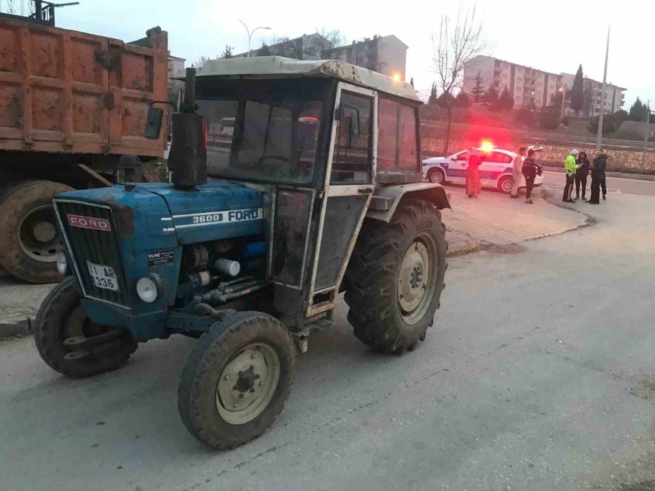 Bilecik’te traktör yayaya çarptı