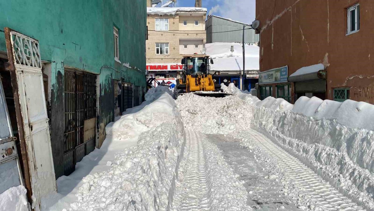Karlıova’da kar yağışı etkili oldu, eğitime ara verildi