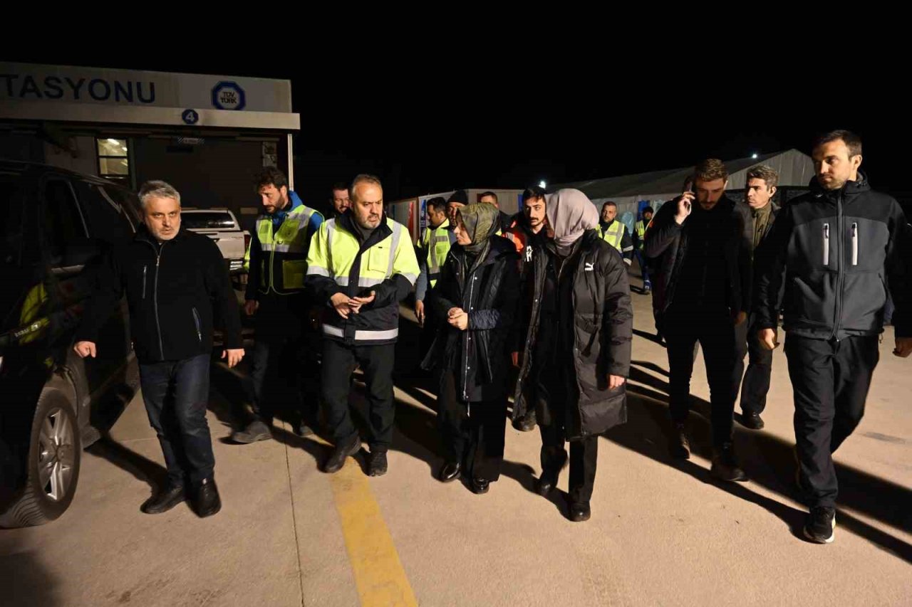 Bursa’nın Hatay’a destekleri büyük