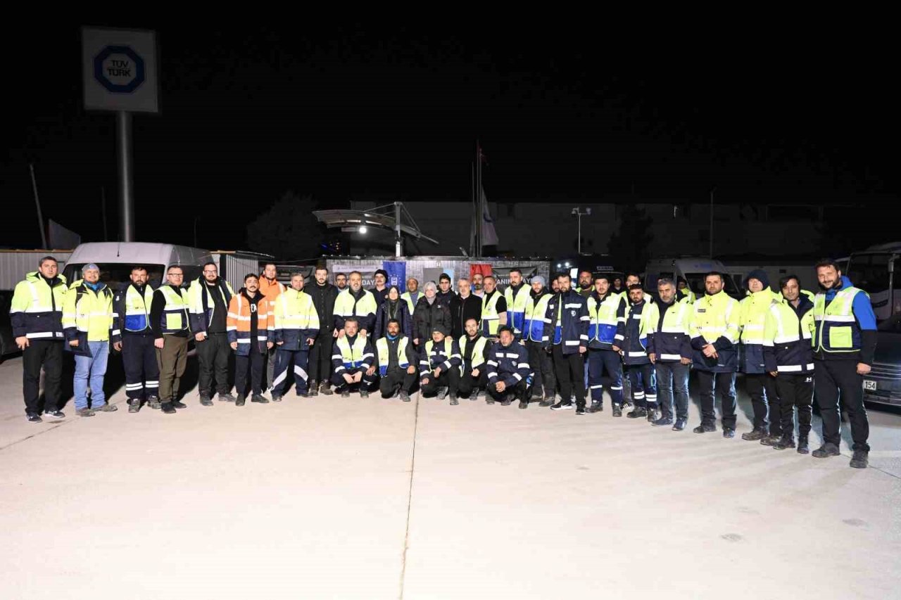 Bursa’nın Hatay’a destekleri büyük