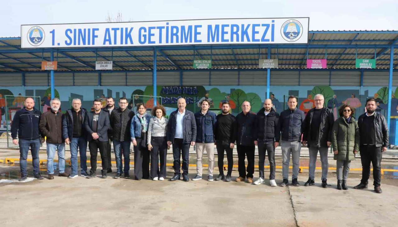 mudanyaya atık getirme merkezi kuruldu