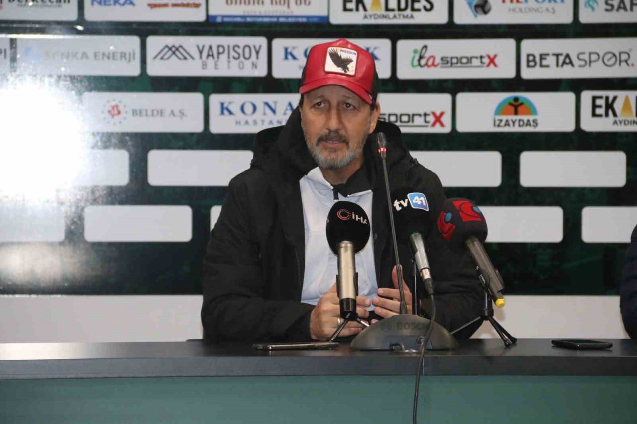 Kocaelispor-Sakaryaspor maçının ardından