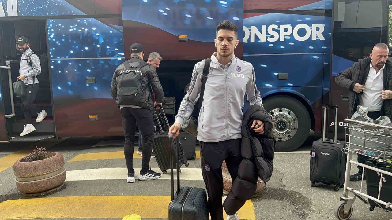 Trabzonspor, tur için İsviçre’ye uçtu