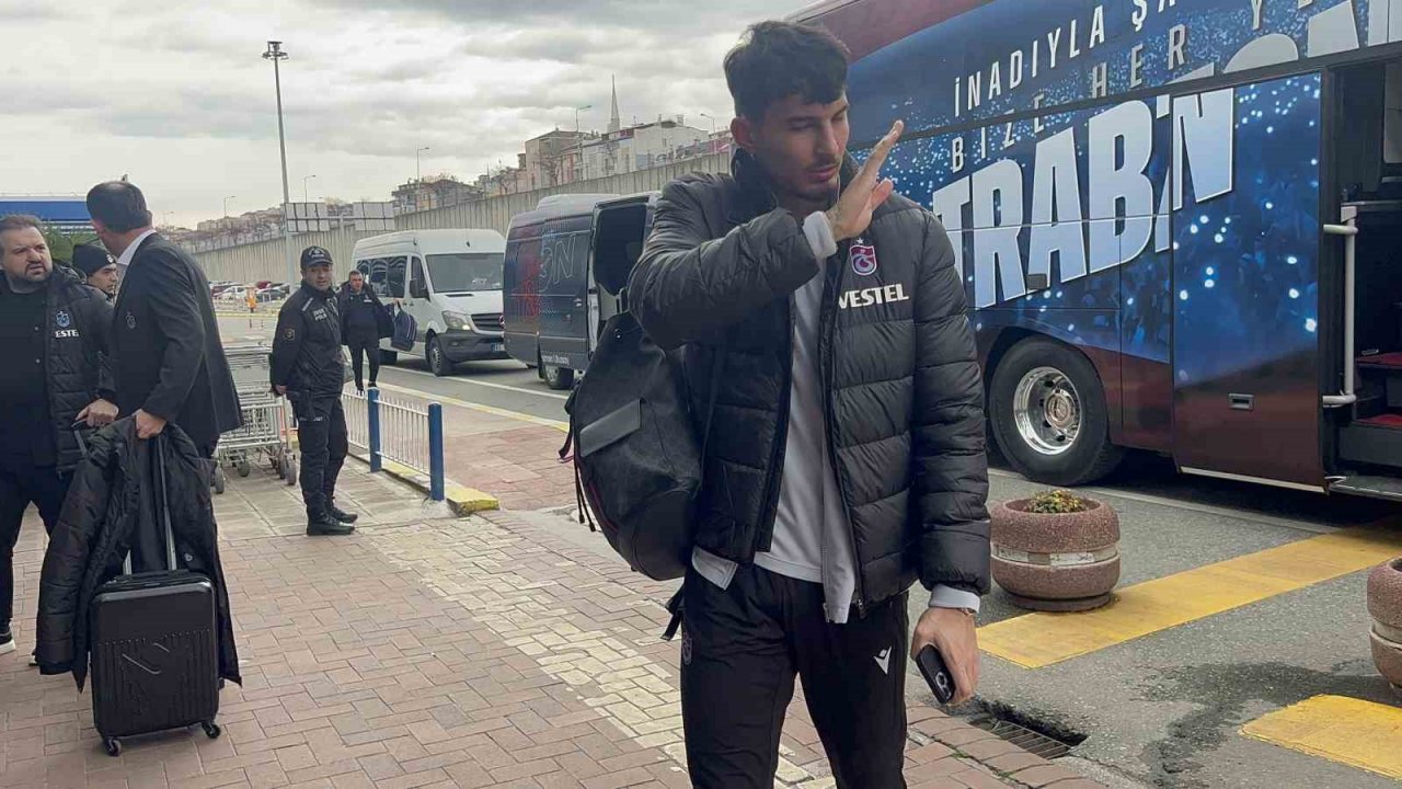 Trabzonspor, tur için İsviçre’ye uçtu